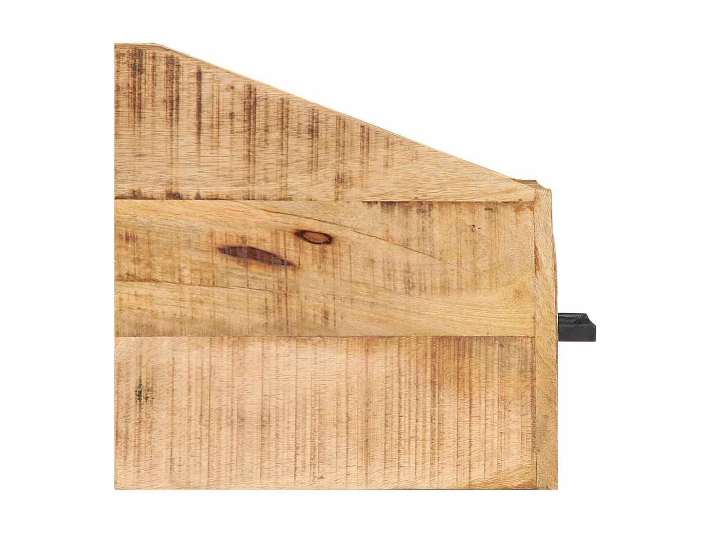 Nachtkastje met lade Bruin 40 x 30 x 30 cm Massief Mango Hout