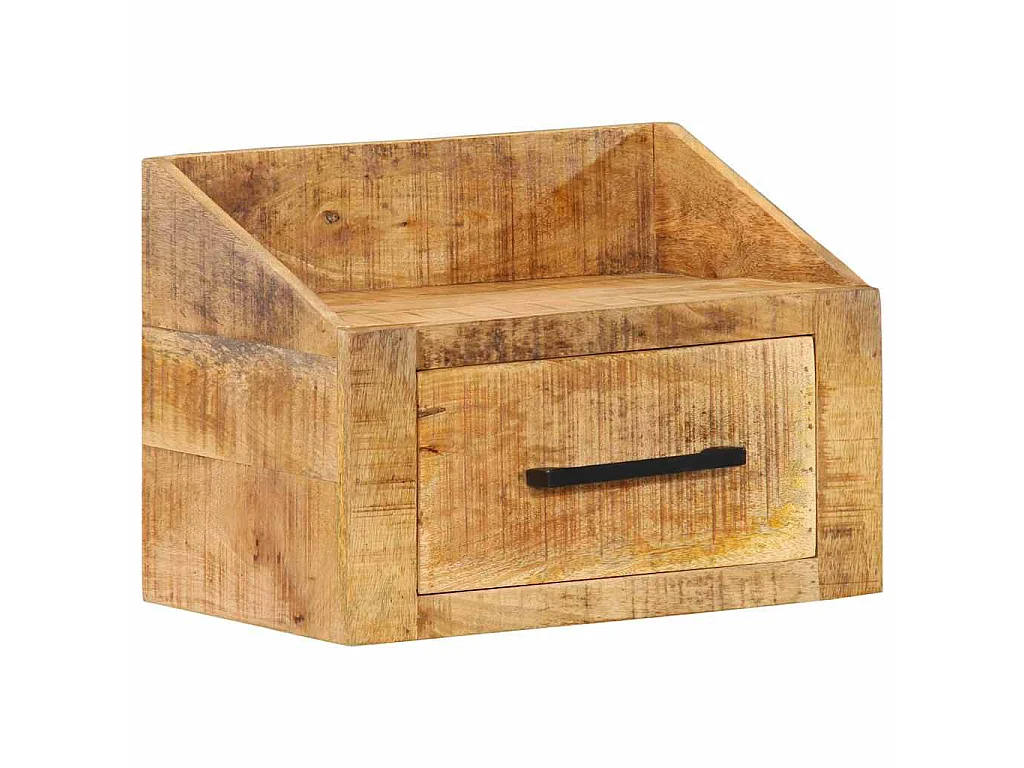 Cabinet de chevet Marron 40 x 30 x 30 cm Bois de mangue massif