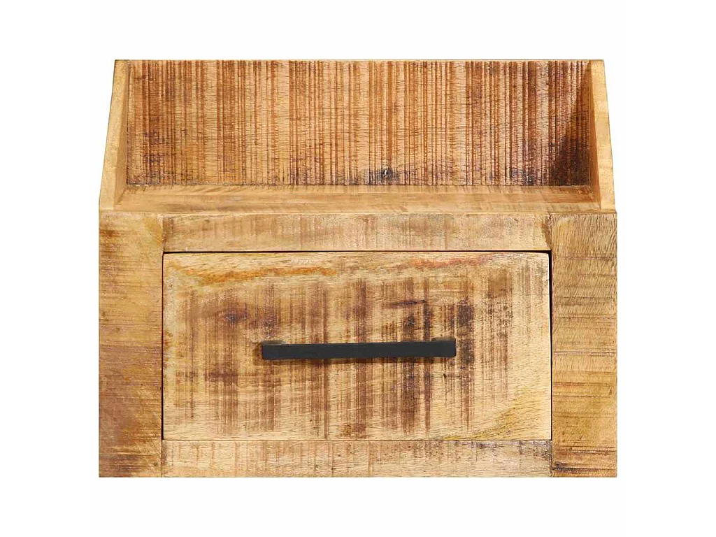 Cabinet de chevet Marron 40 x 30 x 30 cm Bois de mangue massif