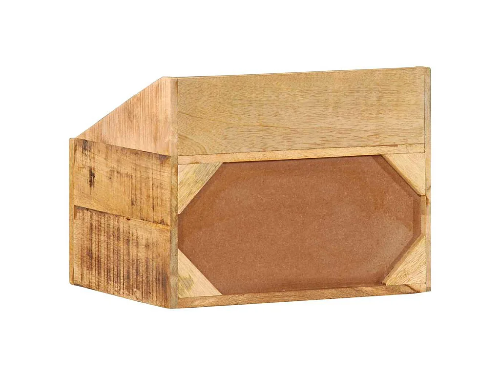 Cabinet de chevet Marron 40 x 30 x 30 cm Bois de mangue massif