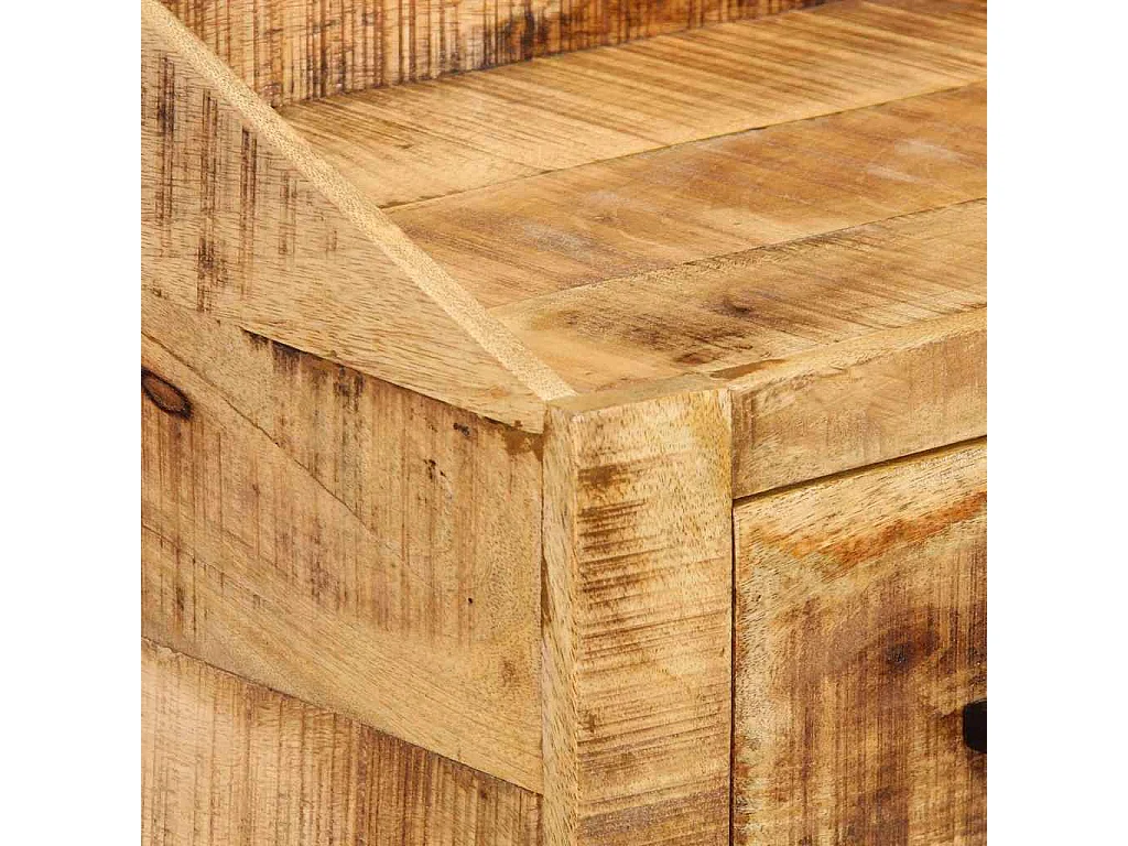 Cabinet de chevet Marron 40 x 30 x 30 cm Bois de mangue massif