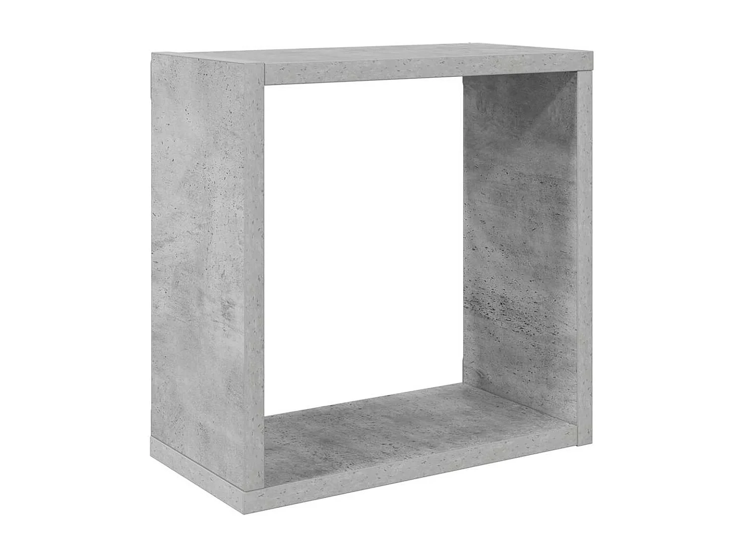 Würfelregale 4 Stk. Betongrau 30x15x30 cm