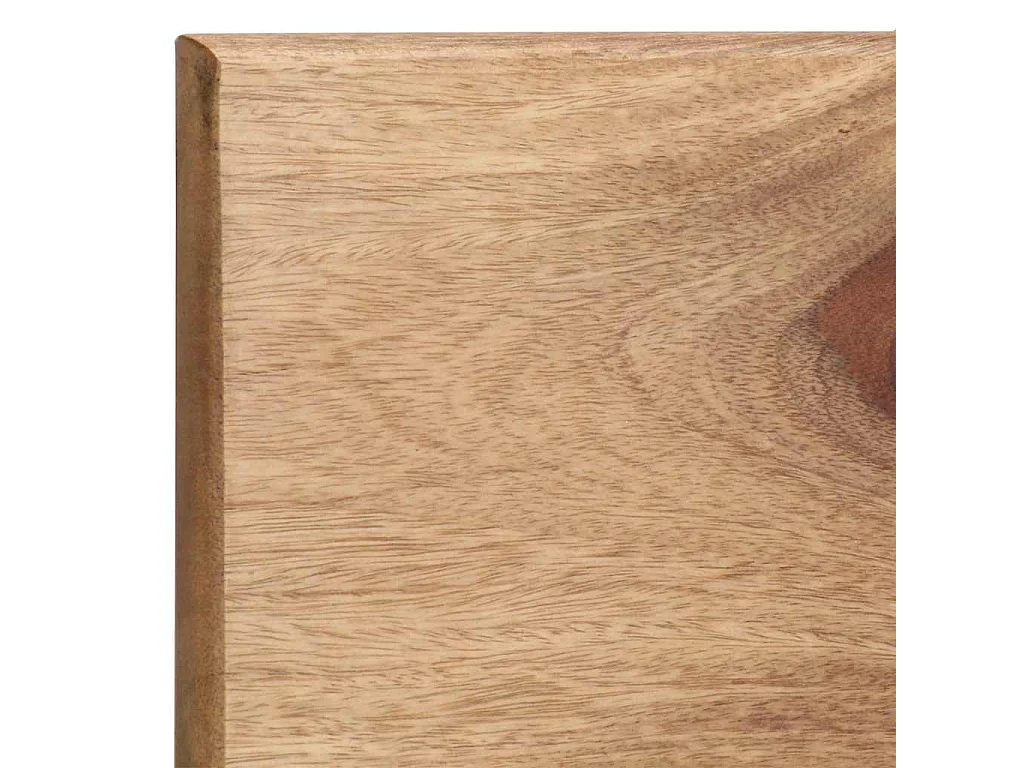 Mensole 2 pz 118x26x20 cm in Legno Massello di Acacia
