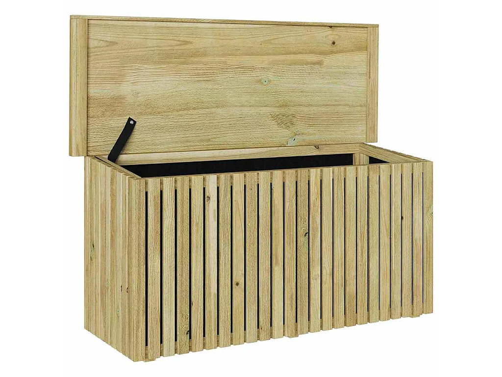 Tuinopslagdoos met opslag Naturel 119 x 44 x 58,5 cm