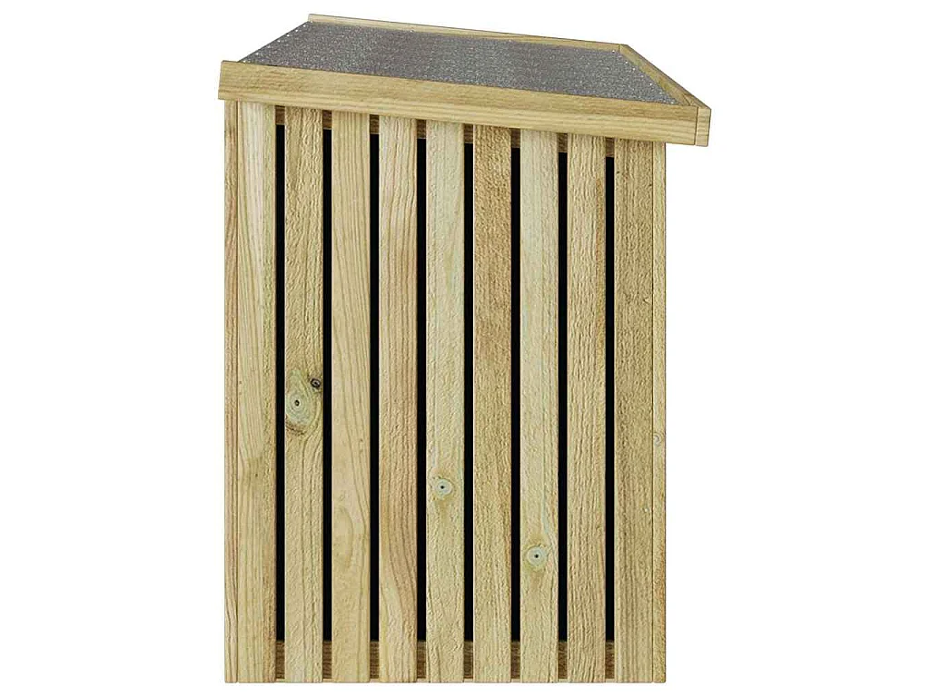 Tuinopslagdoos met opslag Naturel 119 x 44 x 58,5 cm