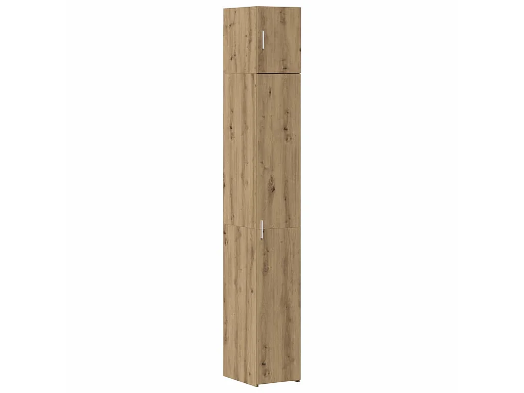 Armoire de rangement 2 pièces avec étagères 2 pcs