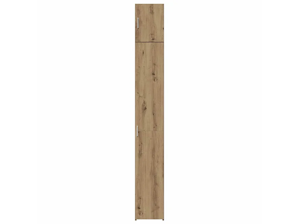 Armoire de rangement 2 pièces avec étagères 2 pcs