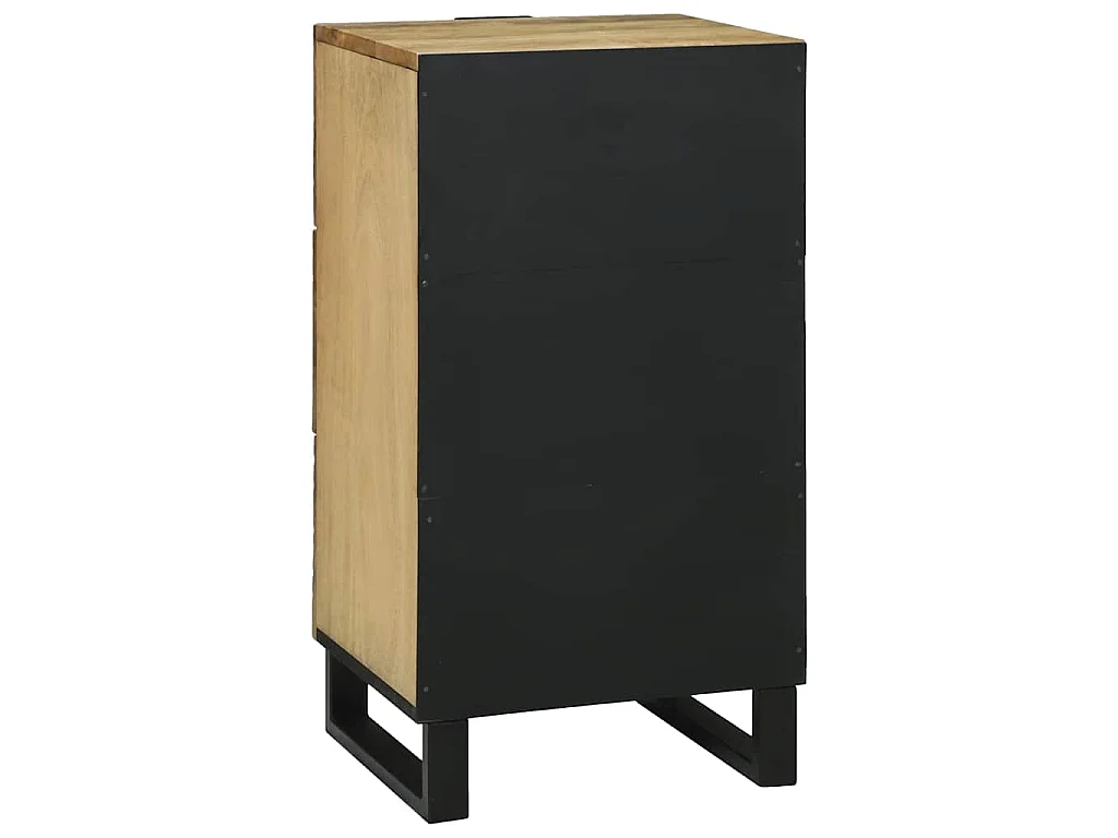 Buffet Marron 40 x 33 x 75 cm bois de manguier massif