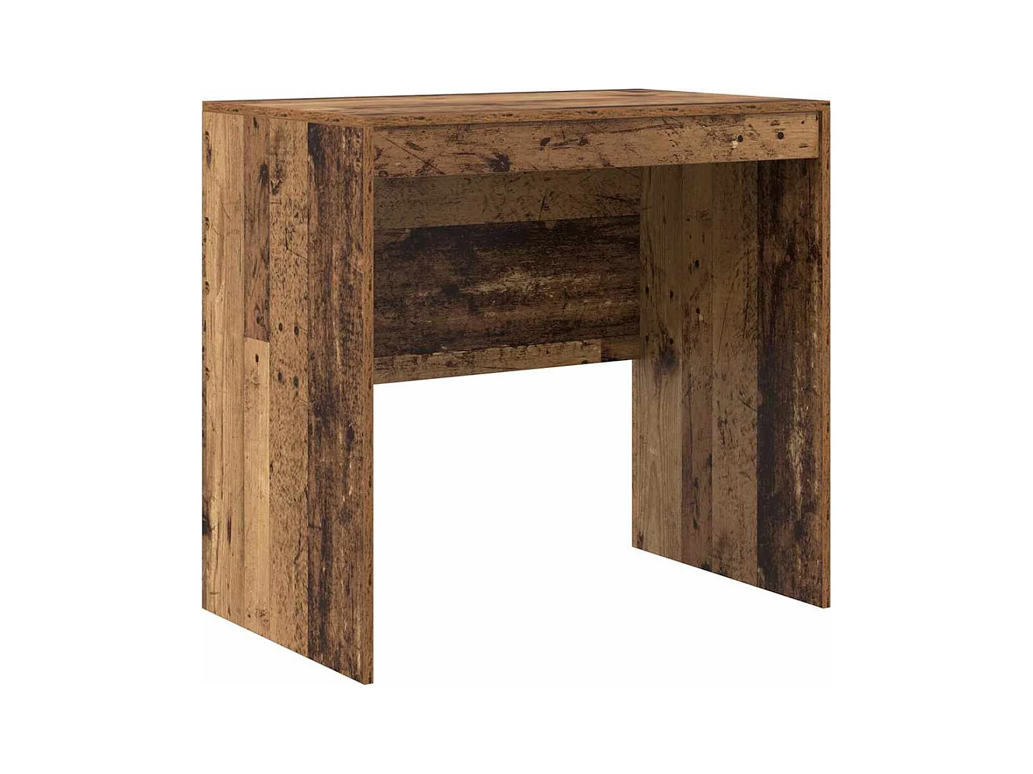 Schreibtisch mit Stauraum 2 pcs Altholz 80 x 50 x 76 cm