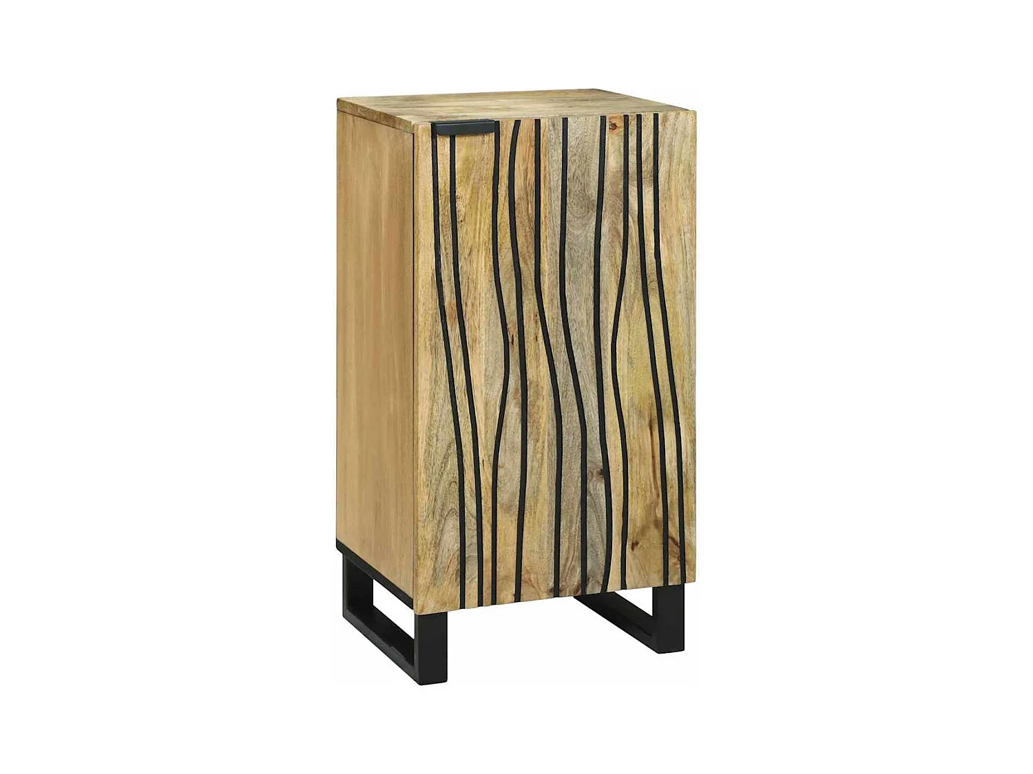 Buffet Marron 40 x 33 x 75 cm bois de manguier massif