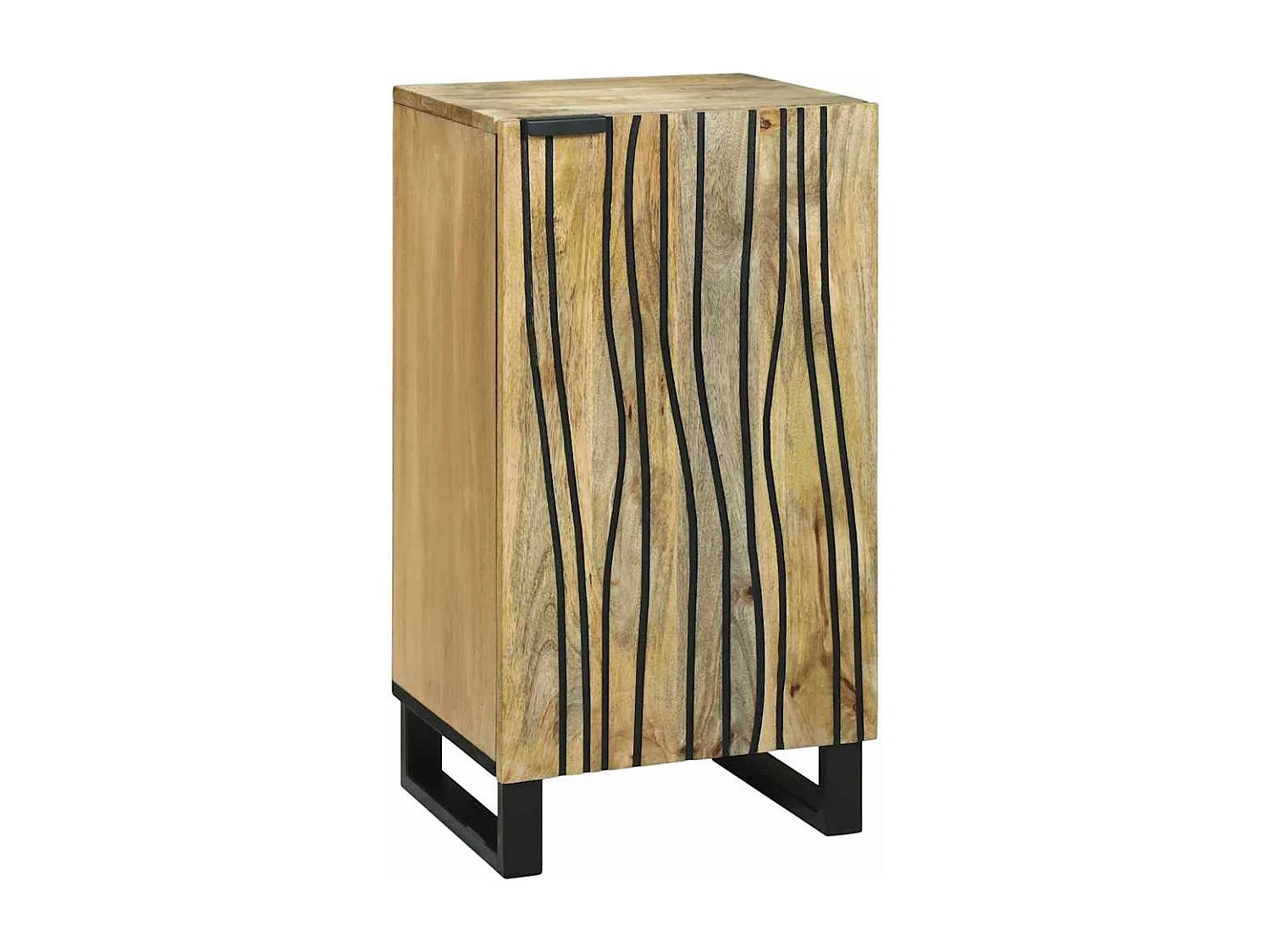 Buffet Marron 40 x 33 x 75 cm bois de manguier massif