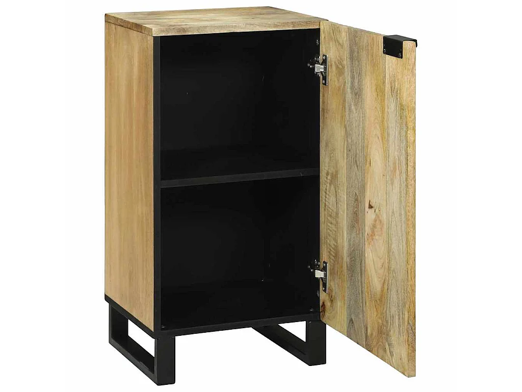 Buffet Marron 40 x 33 x 75 cm bois de manguier massif