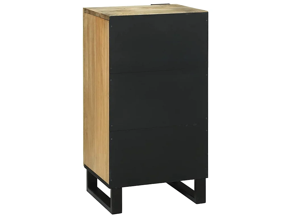 Buffet Marron 40 x 33 x 75 cm bois de manguier massif