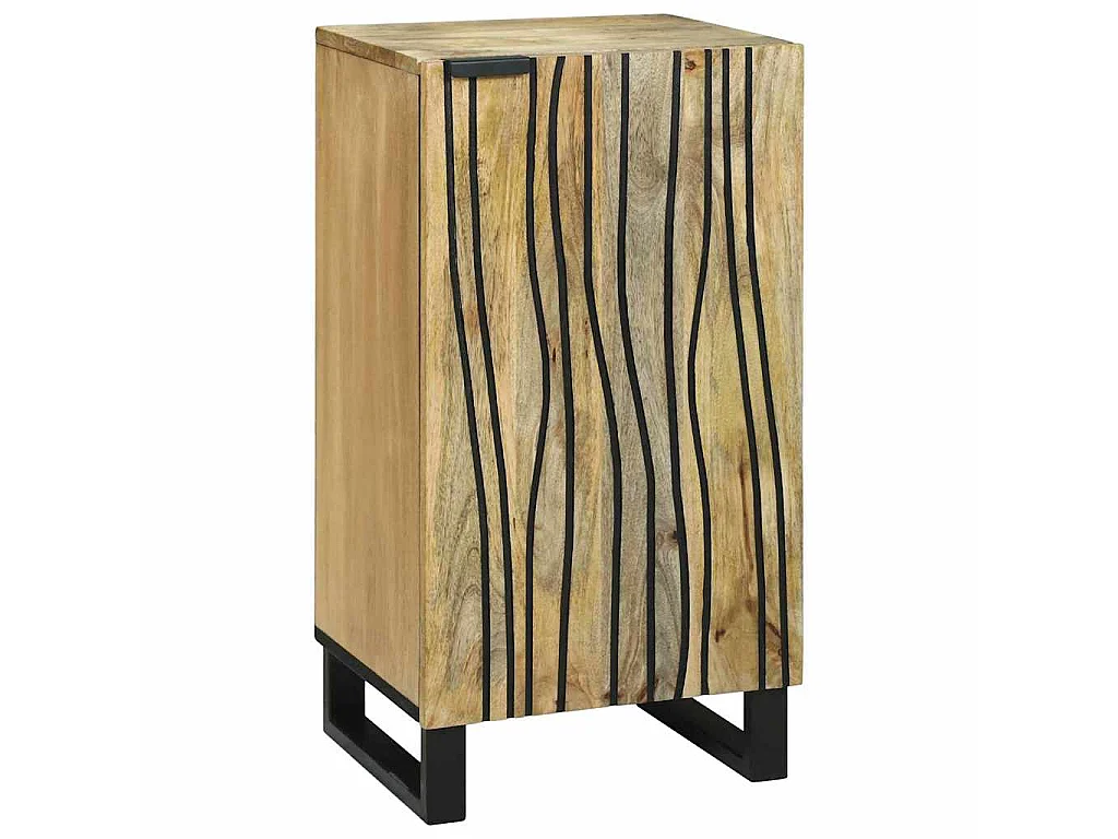 Sideboard Marrone 40 x 33 x 75 cm legno massello di mango