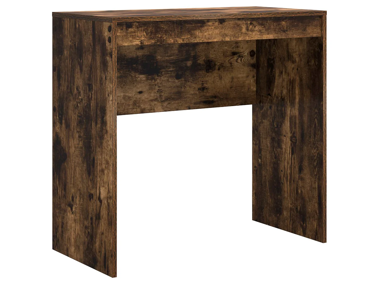 Bureau met lade met plank met opslag 2 pcs Gerookt eiken