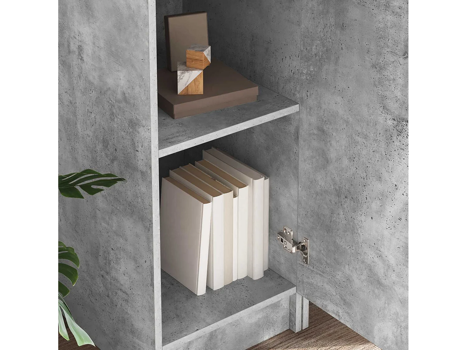 Bureau 2 pcs Gris béton