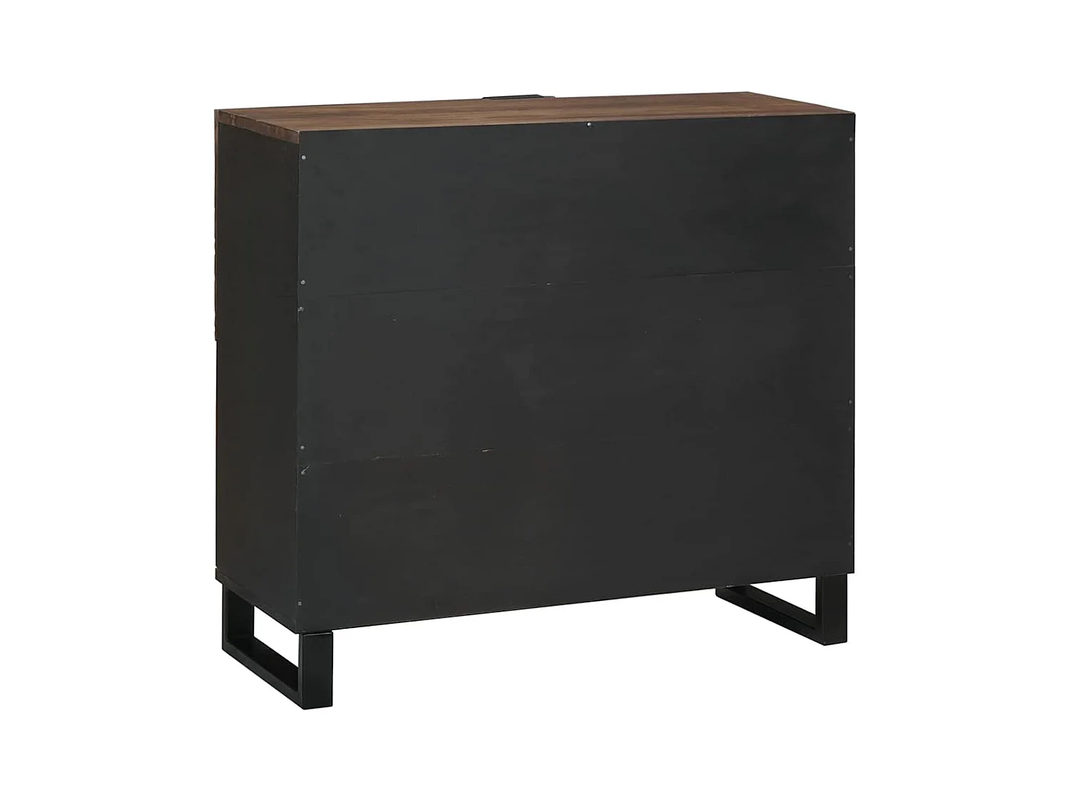 Buffet Marron 80 x 33 x 75 cm bois de manguier massif
