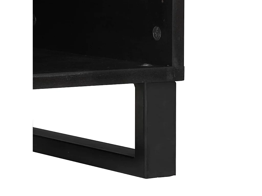 Credenza Marrone 80 x 33 x 75 cm legno massello di mango