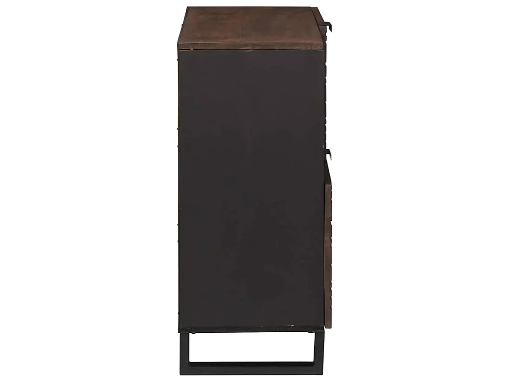 Buffet Castanho 80 x 33 x 75 cm Madeira de mangueira maciça