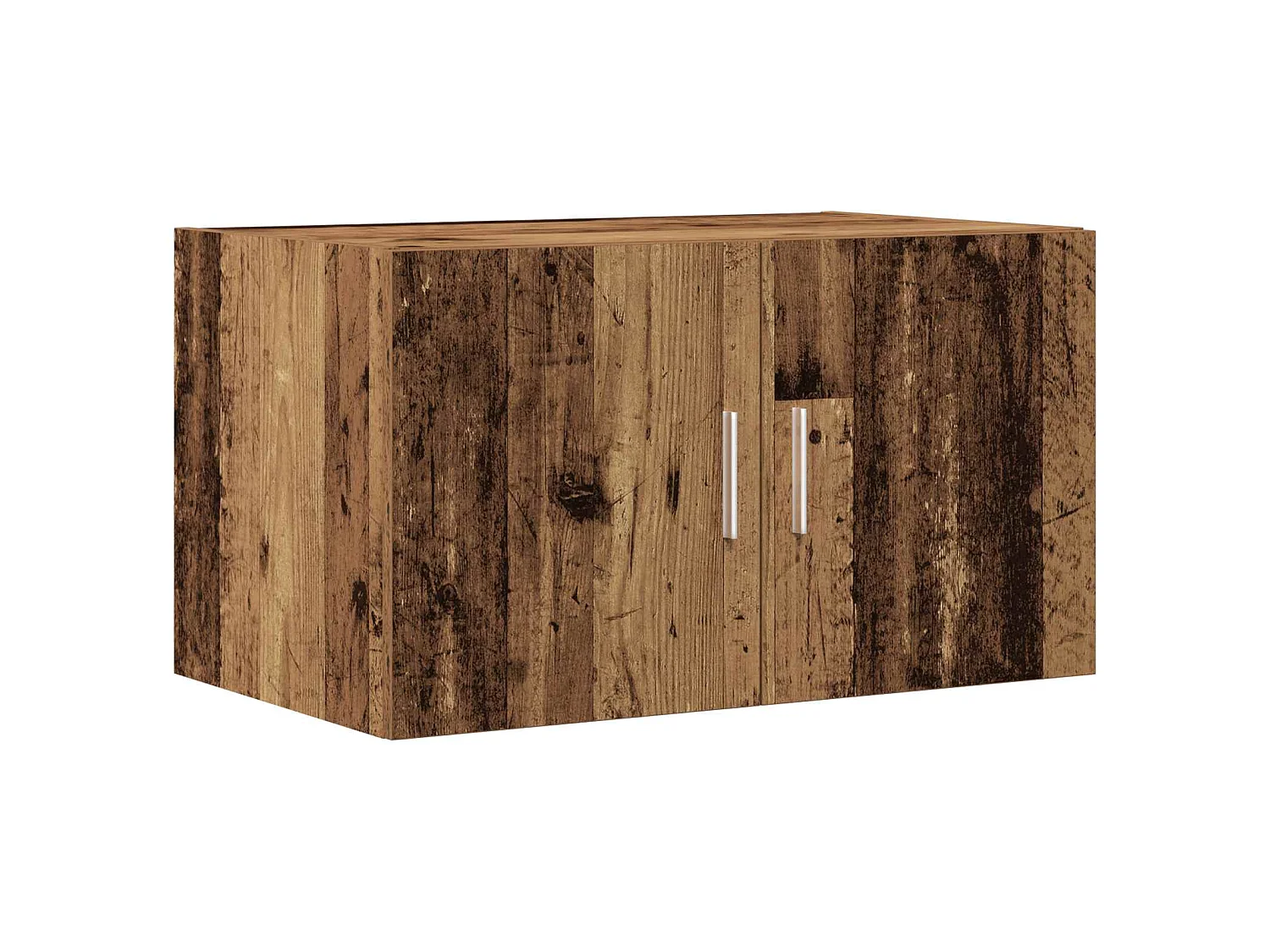 Armoire de rangement 2 pcs Bois ancien 70 x 42,5 x 225 cm