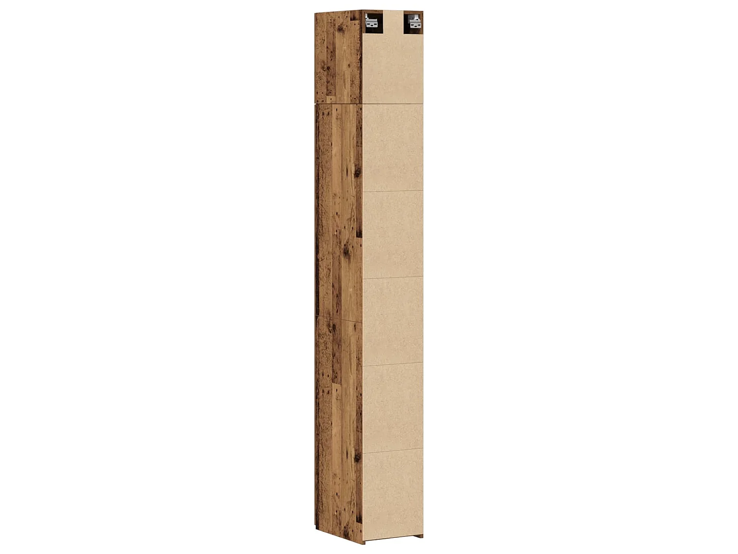 Armadio per la conservazione con ripiani Legno antico