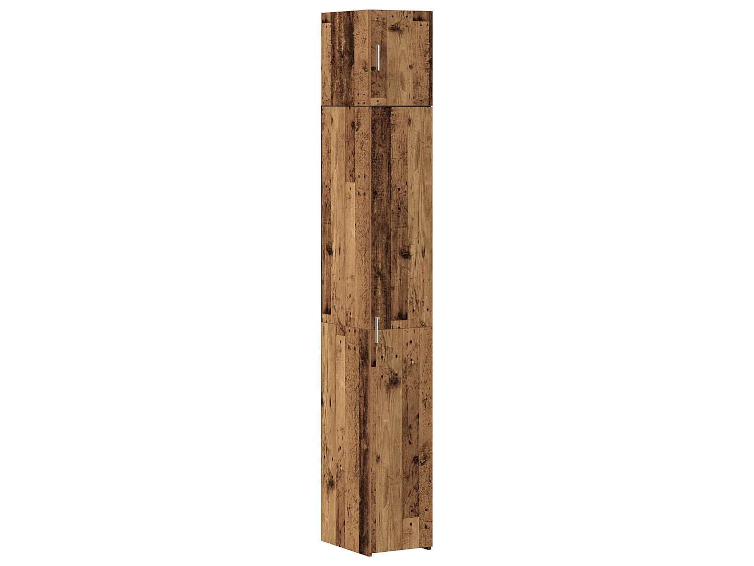 Armadio 3 pcs Legno vecchio 30 x 42,5 x 225 cm