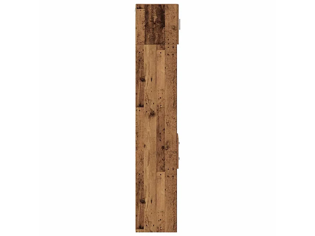 Armoire de rangement 2 pcs Bois ancien 30 x 42,5 x 225 cm