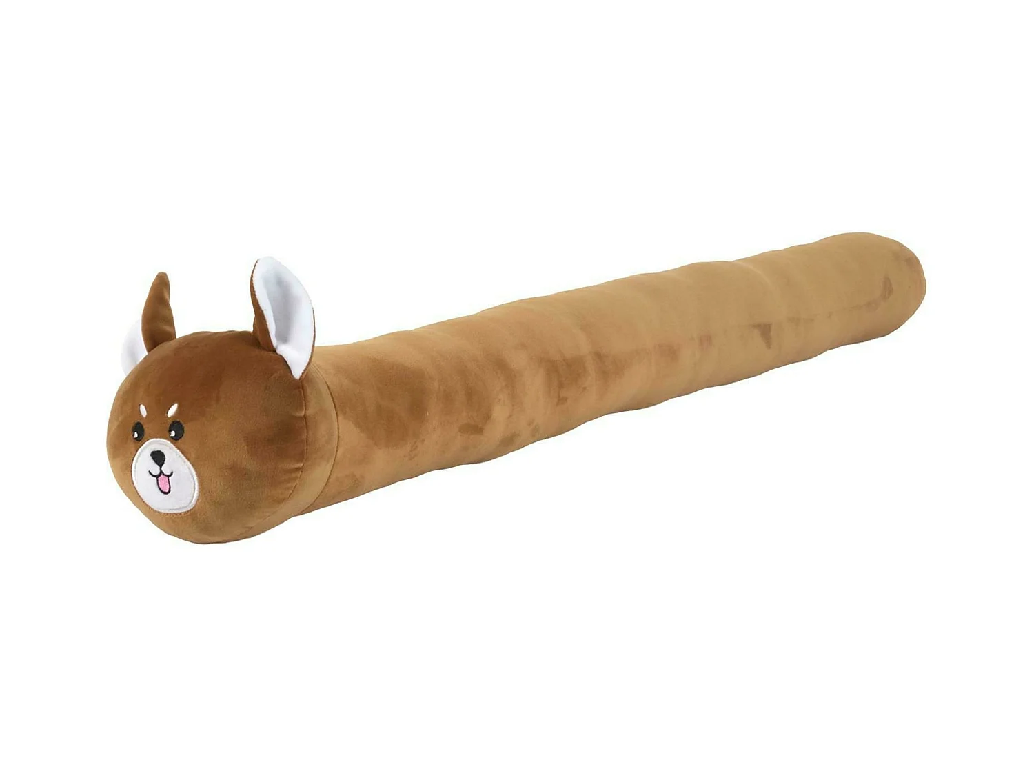 Boudin de porte en polyester chien collection KAWAII marron
