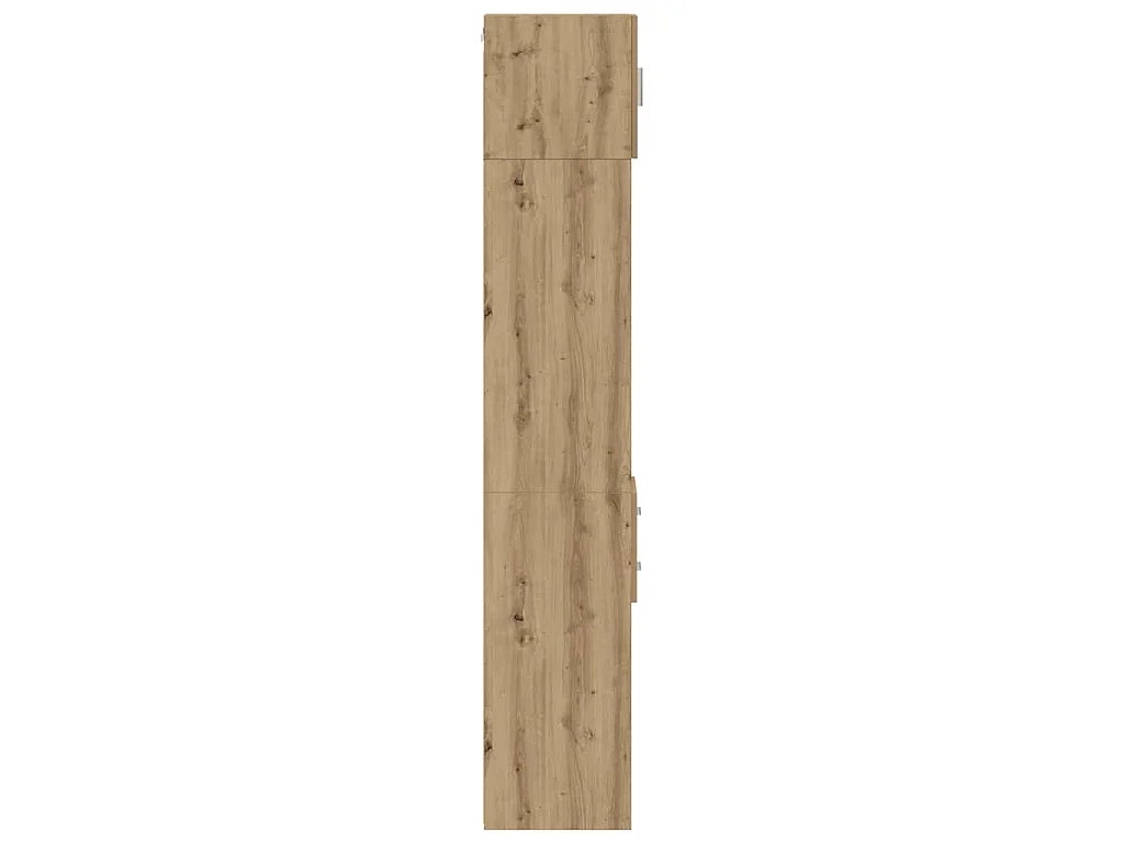 Armoire de rangement 2 pcs Chêne artisanal 30 x 42,5 x 225 cm