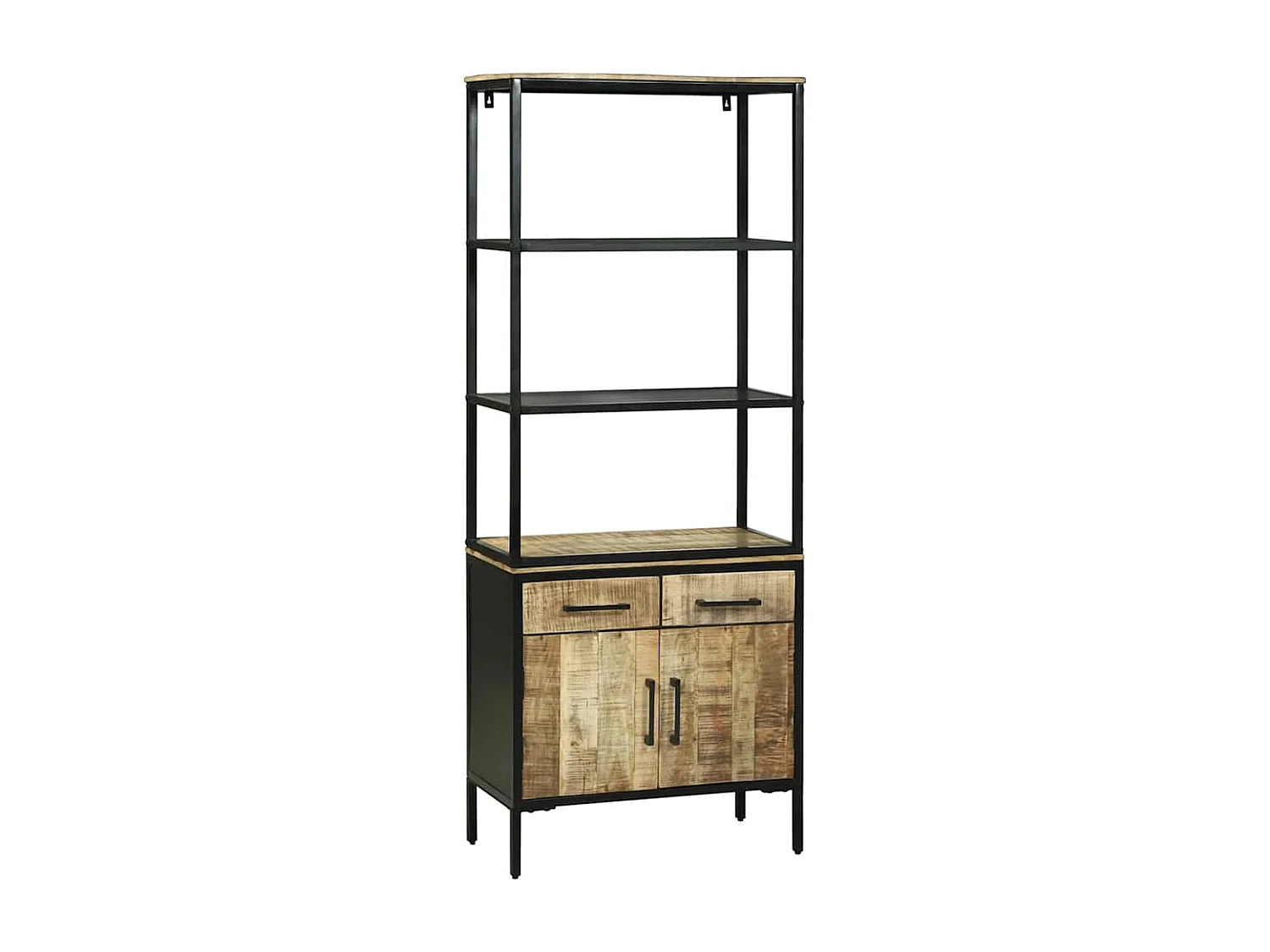 Buffê Castanho 70 x 35 x 180 cm Madeira de mangueira maciça