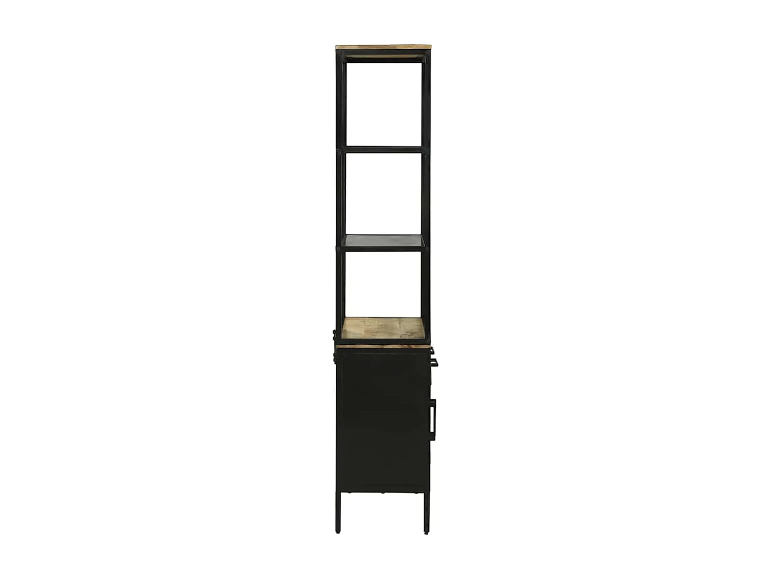 Buffê Castanho 70 x 35 x 180 cm Madeira de mangueira maciça