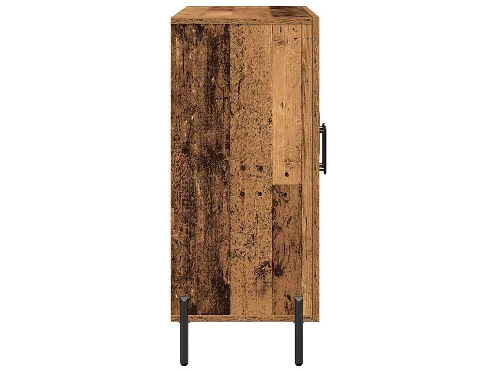 Buffet Bois ancien 90 x 34 x 80 cm Bois d'ingénierie