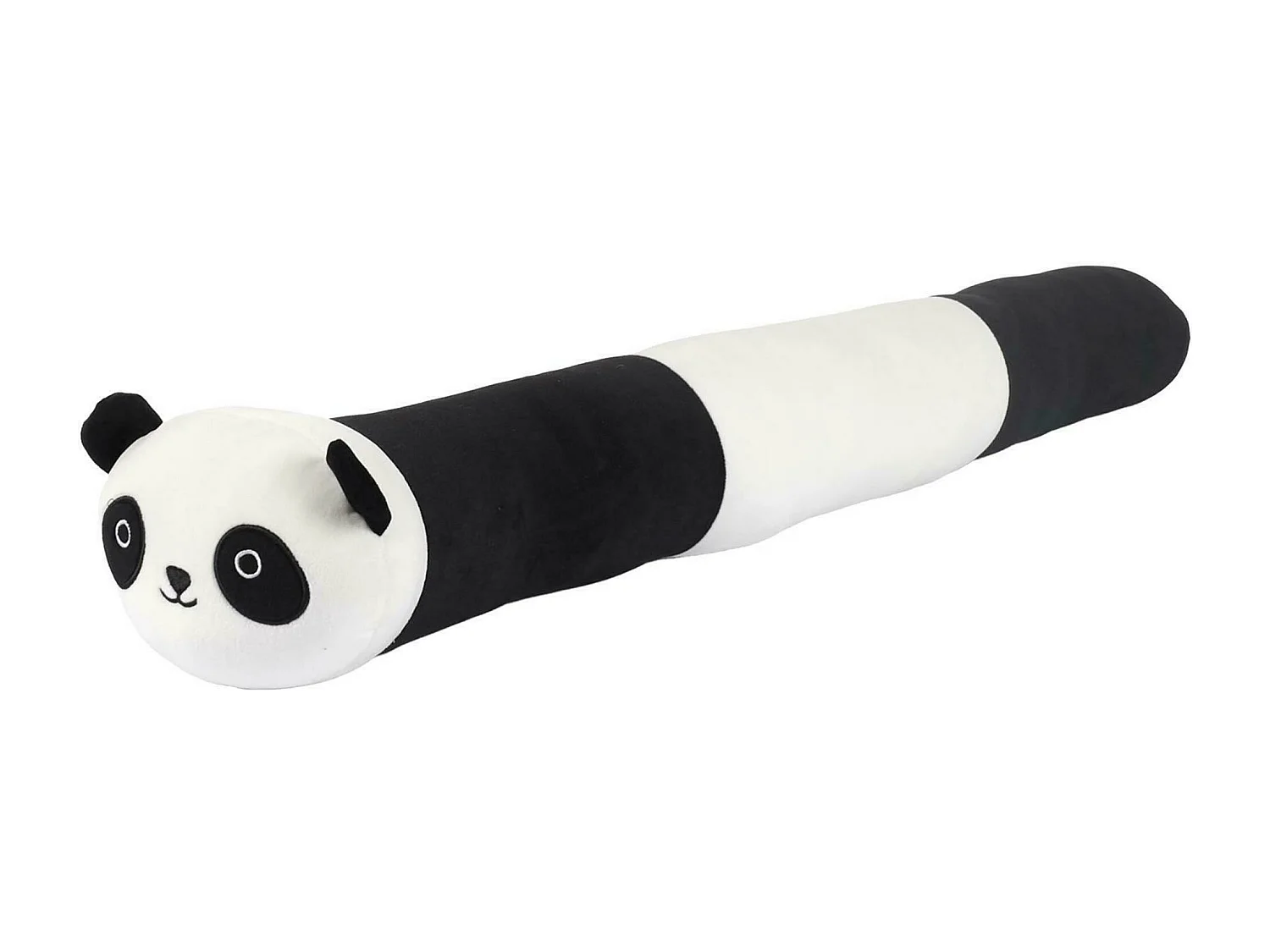 Boudin de porte en polyester panda collection KAWAII noir et blanc