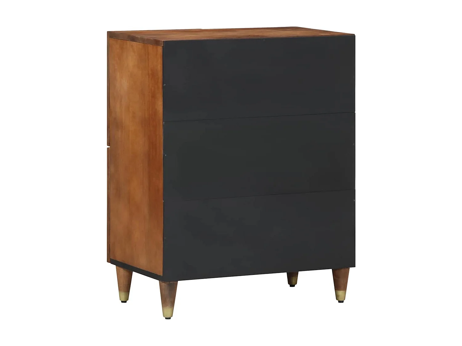 Buffet Marron 60 x 33 x 75 cm Bois de manguier massif