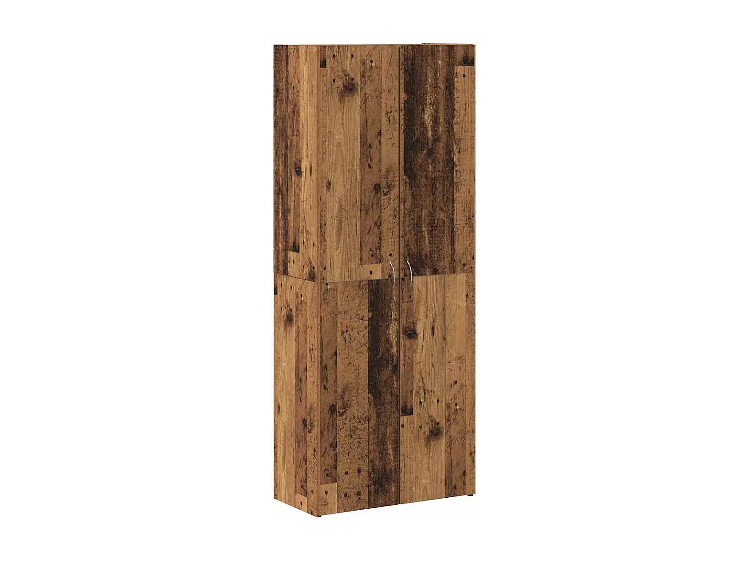 Büroschrank mit Regal Altholz 70 x 32 x 77.5 cm Holzwerkstoff