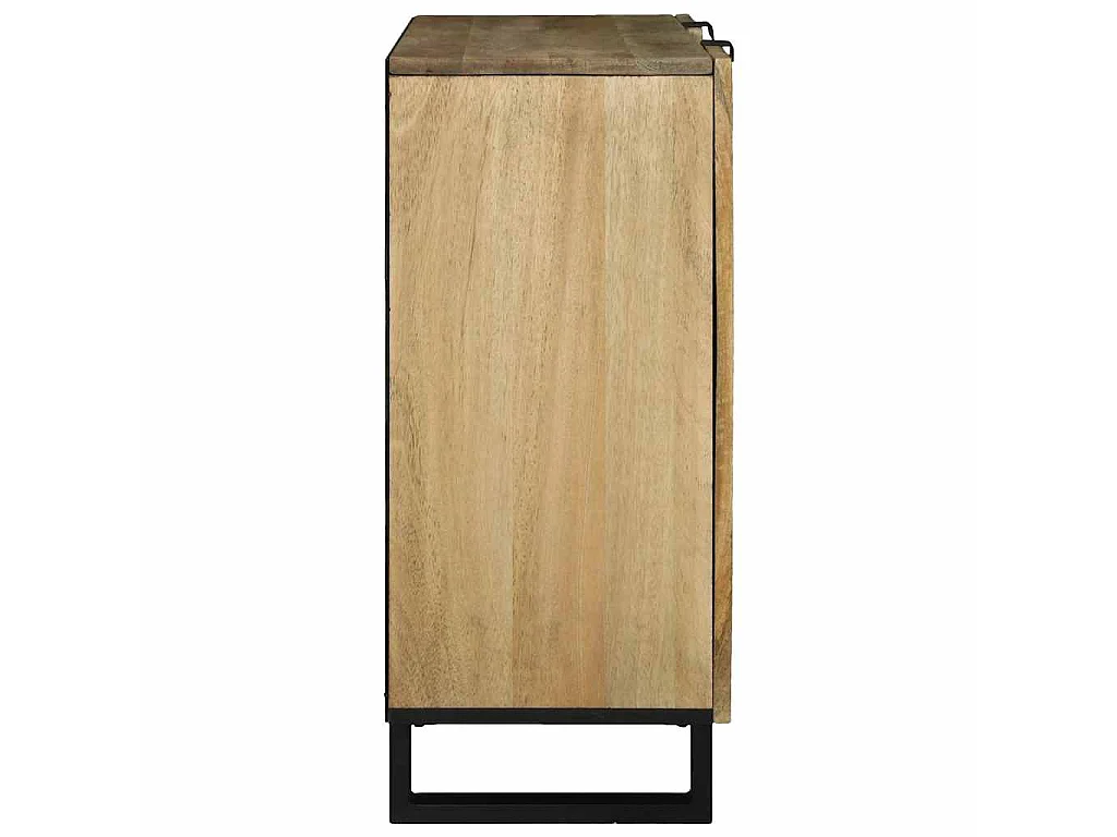 Buffet Marron 90 x 33 x 75 cm bois de manguier massif