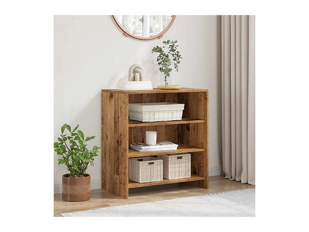 Sideboard Braun 70 x 41 x 75 cm Holzwerkstoff