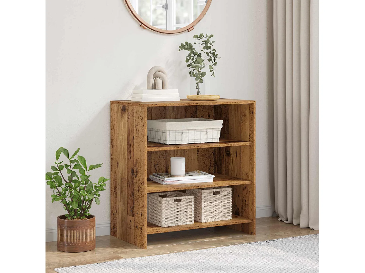 Credenza Marrone 70 x 41 x 75 cm Legno multistrato