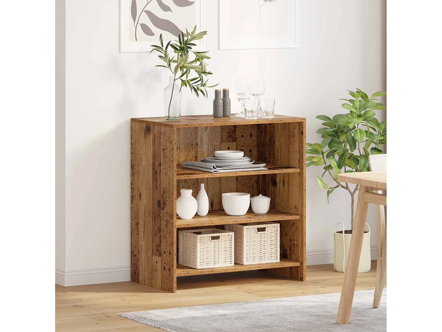 Credenza Marrone 70 x 41 x 75 cm Legno multistrato