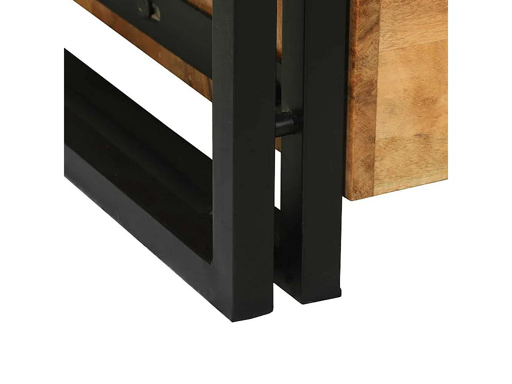 Table basse Marron 90 x 50 x 38 cm Bois d'Acacia Massif