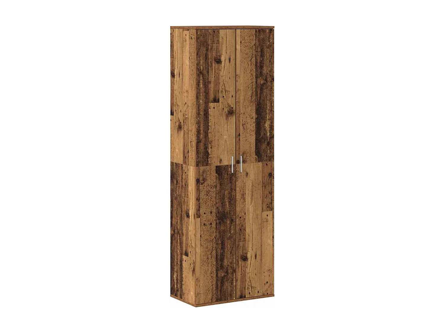 Highboard Altholz 60 x 35 x 180 cm Holzwerkstoff