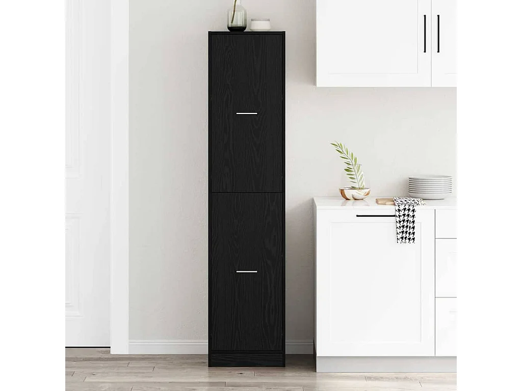 Cabinet de Pharmacie Chêne noir 40 x 41 x 174.5 cm