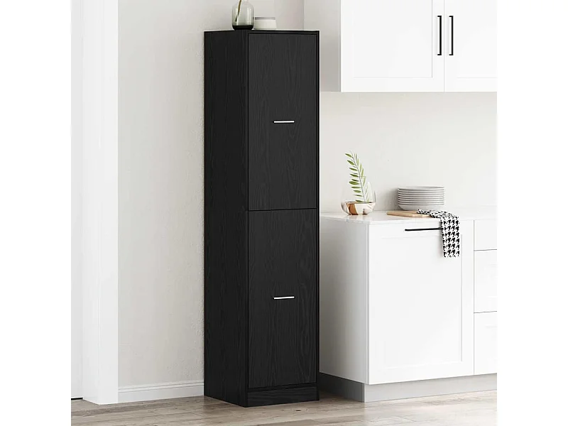 Cabinet de Pharmacie Chêne noir 40 x 41 x 174.5 cm