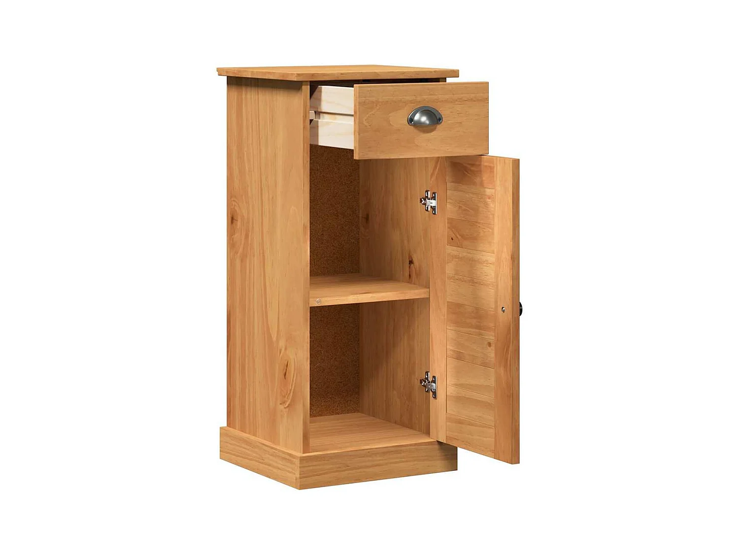 Badezimmerschrank mit Regal VIGO Honigbraun 37,5 x 34 x 80 cm