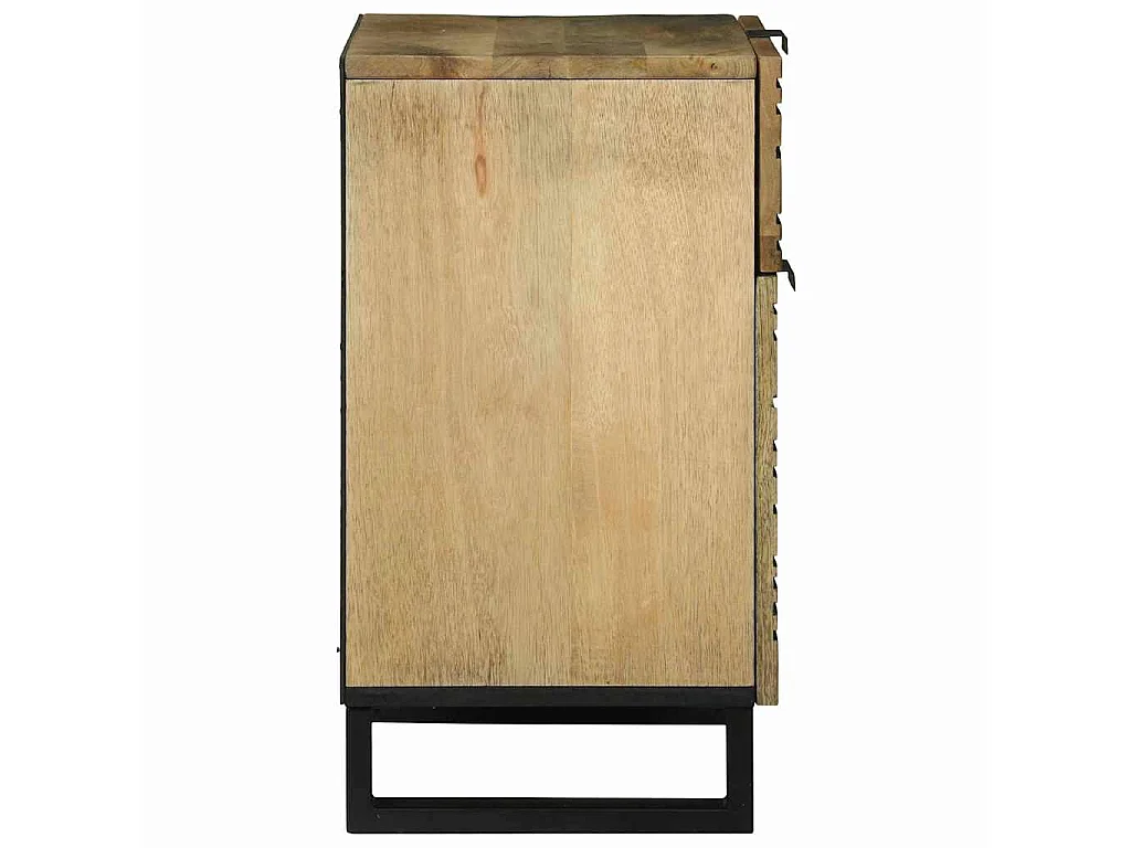 Nachttisch Natur 50 x 33 x 60 cm Holzwerkstoff