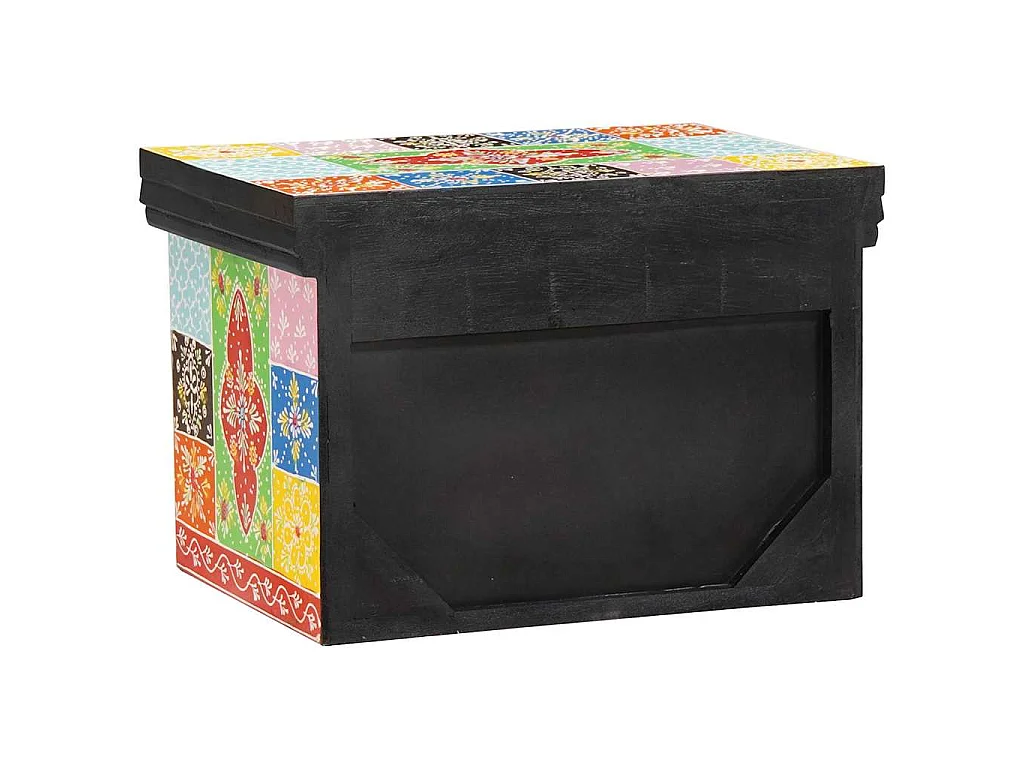 Armario de Noche 2 uds. Multicolor 40 x 30 x 28 cm