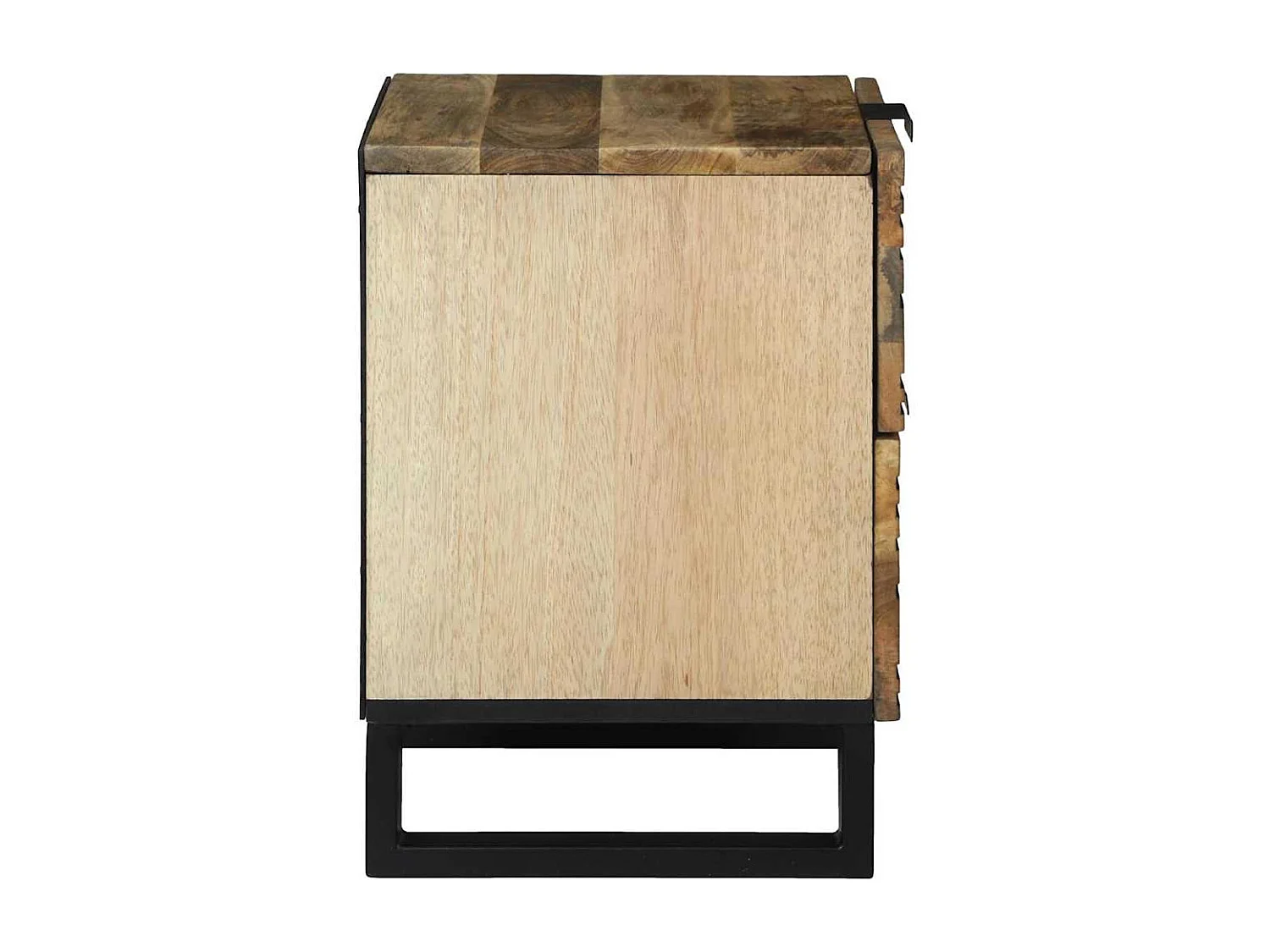 Cabinet de chevet avec tiroir Marron 40 x 33 x 46 cm