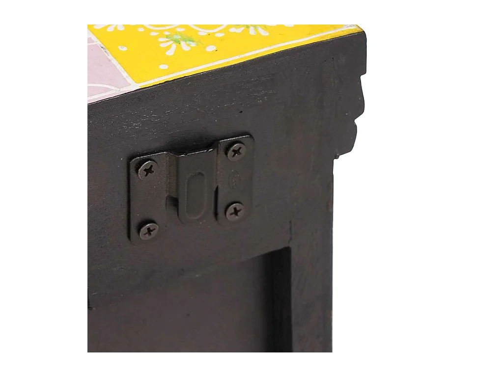 Cabinet de chevet avec tiroir Multicolore 40 x 30 x 40 cm