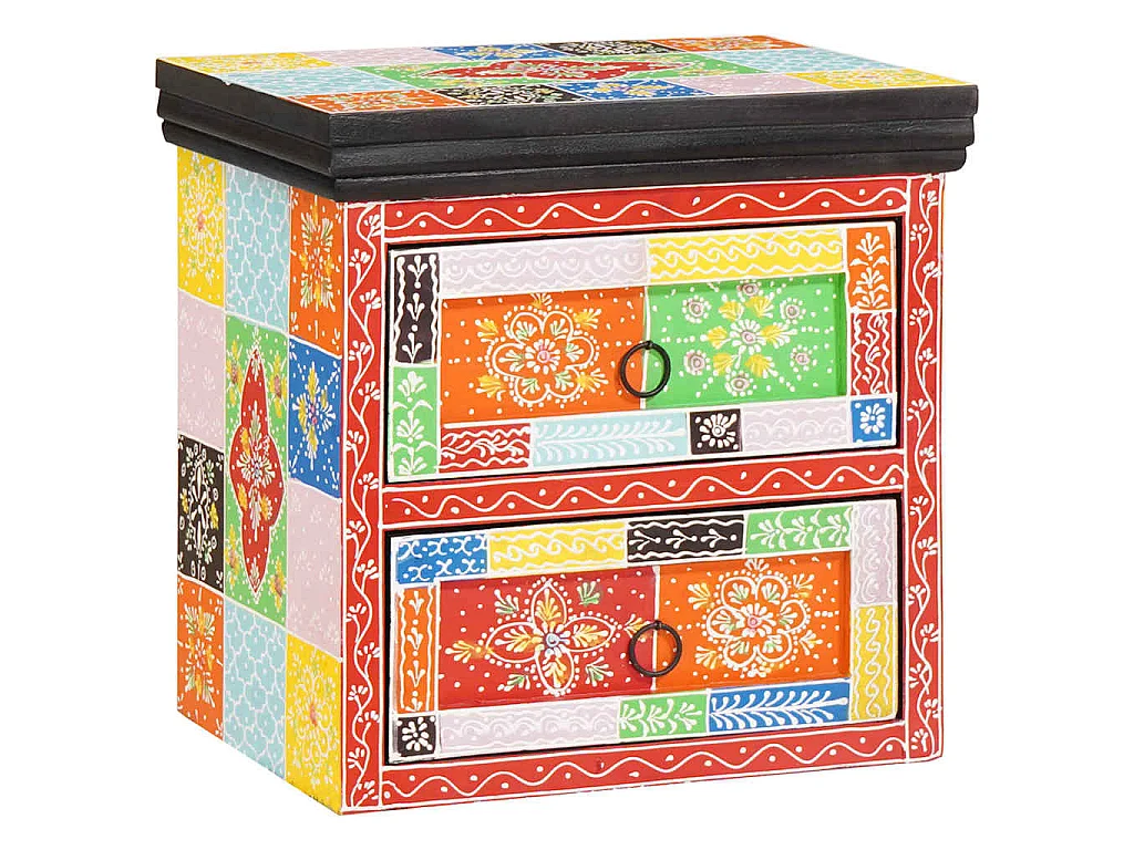 Cabinet de chevet Multicolore 40 x 30 x 40 cm
