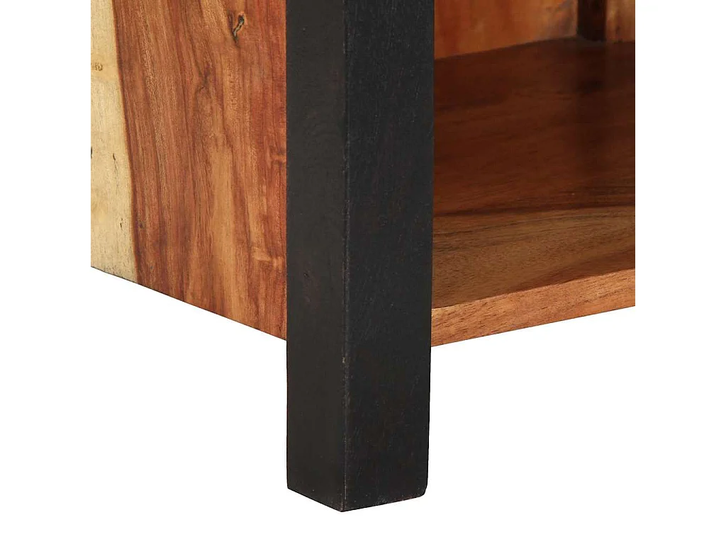 Nachttisch Braun 40 x 35 x 50 cm Akazie Massivholz